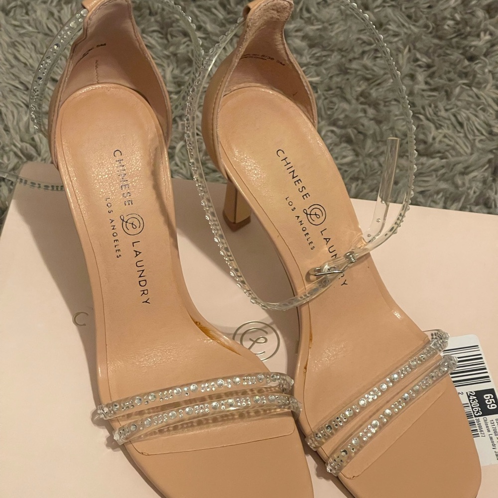 Strappy heels by Chinese Laundry